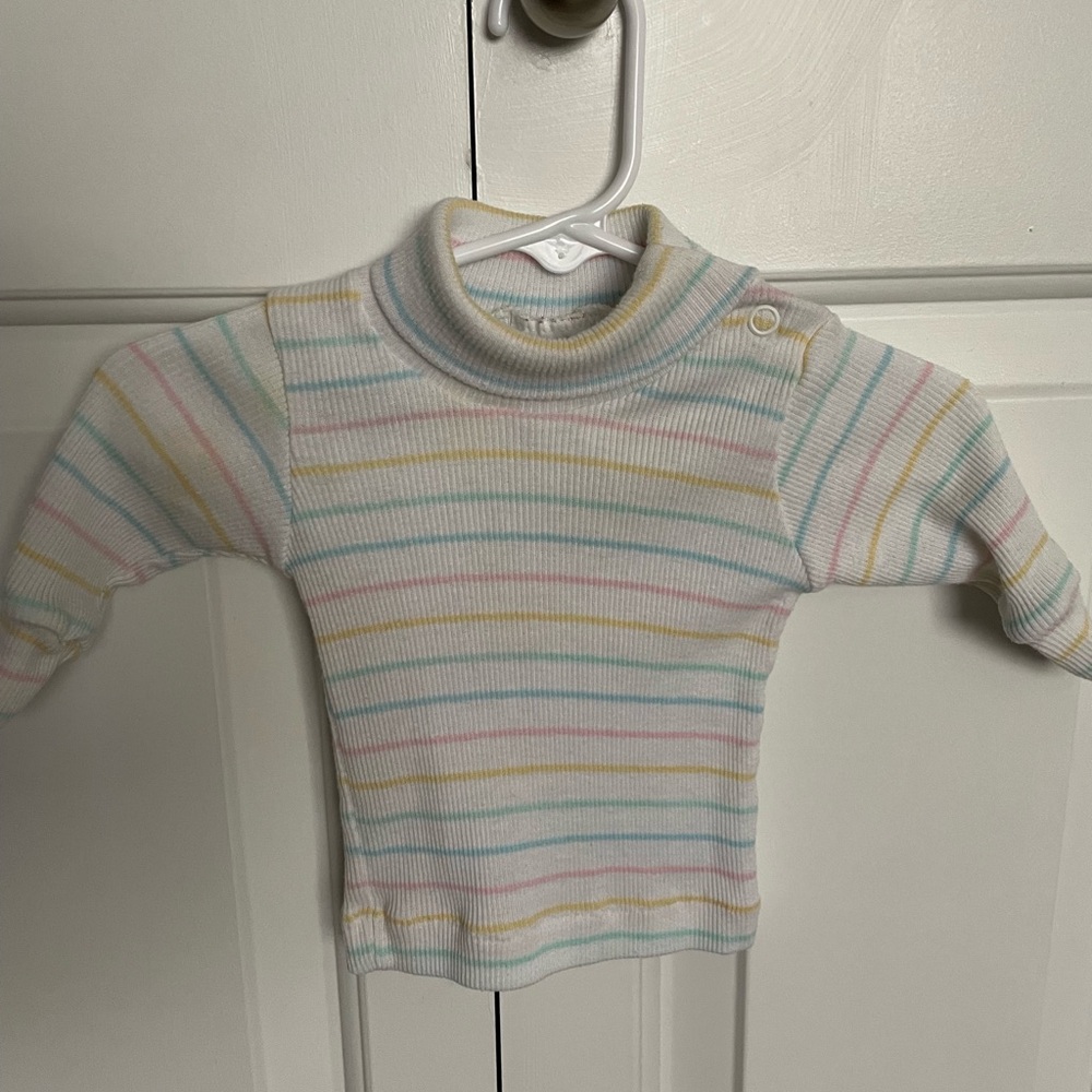 Healthtex Pastel Striped Long Sleeve Tee